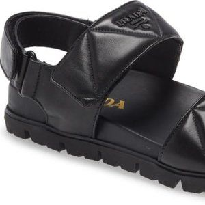 COPY - Authentic Prada Matelassé Sport Sandal (Women)